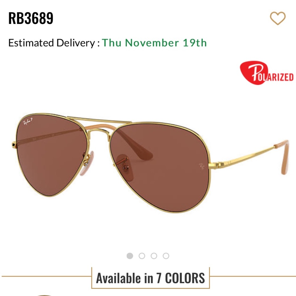 Ray ban classic aviator sunglasses